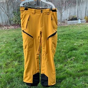 Pulse Snowboard/ Ski Pants Yellow & Black Sz S